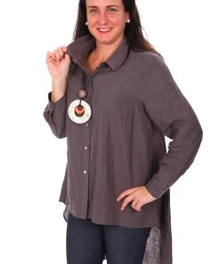 See Saw Linen Button Shirt - SW3591