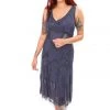 Frank Lyman Events Charleston Dress - Navy
