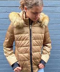 Sabena Metallic Down Puffer Jacket | Gold Jackets/Coats 5 Sabena Metallic Down Puffer Jacket | Gold Jackets/Coats