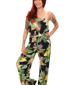 Frank Lyman Tropical Escape Jumpsuit-FL23