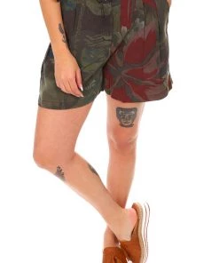 Desigual High Waisted Shorts | Military | DG8s