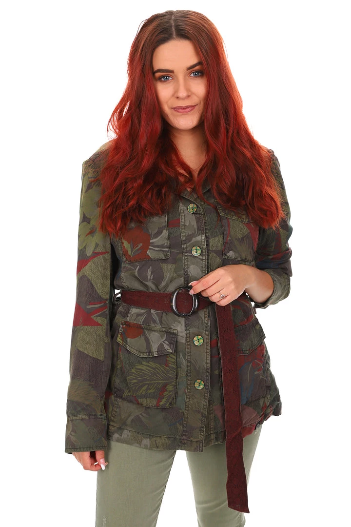 Desigual Camoflower Military Jacket Jackets/Coats 3 Desigual Camoflower Military Jacket Jackets/Coats