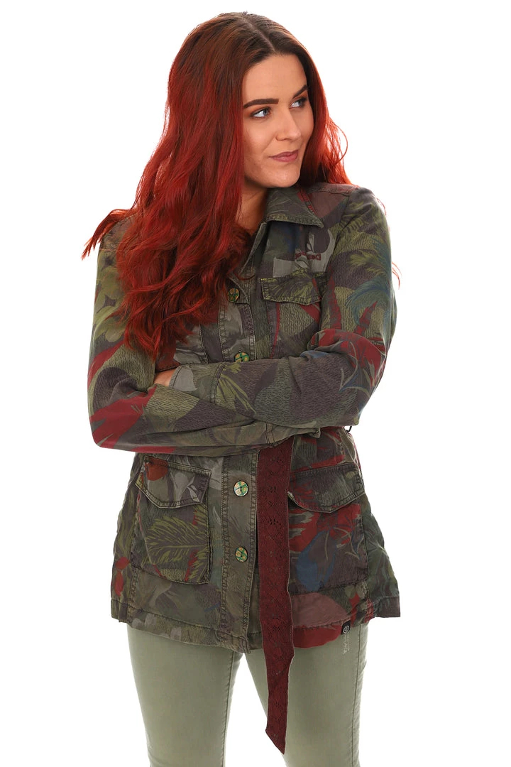 Desigual Camoflower Military Jacket Jackets/Coats 2 Desigual Camoflower Military Jacket Jackets/Coats