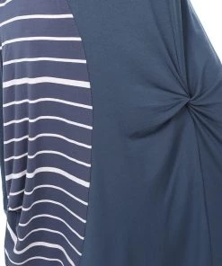 Foil Soft Focus Twist Dress | Urchin (s)