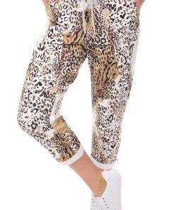 The Italian Cartel Luna Pants | Leopard | IC23