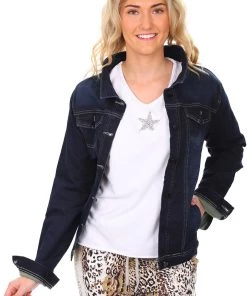 Corfu Jackets/Coats Indigo Denim Jacket-WO4B7639