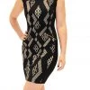 Joseph Ribkoff Events Diamond Pattern Black Dress | Style No: 171896