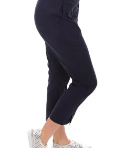 Foil Ring Cycle Eyelet Pants | True Navy