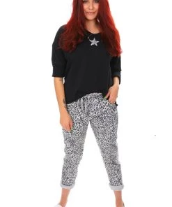 The Italian Cartel Natalia Pants | Grey