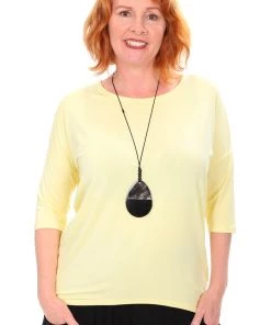 Relaxed High Low Bamboo Top | Lemon Tops