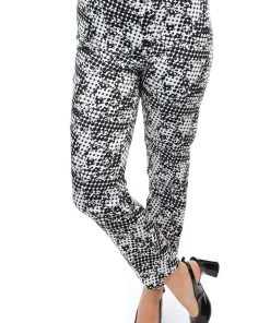 Joseph Ribkoff Lydia Crop Pants - Black Vanilla