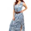 Corsican Onyx Maxi Dress | Blue (s) Dresses