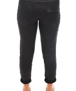 Italian Star Clothing Coated Trooper Jogger - Black - IS29