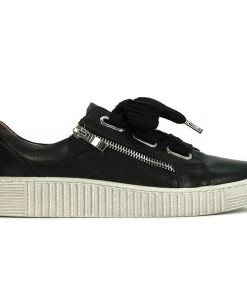 EOS Jovi Leather Sneaker | Black | ES8 Shoes