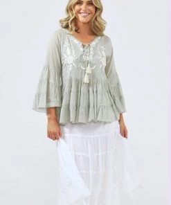 Holiday Jamaica Top | Seafoam | H10 Clothing