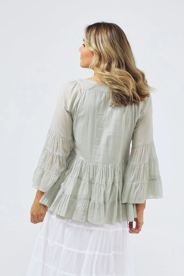 Holiday Jamaica Top | Seafoam | H10 Clothing 3 Holiday Jamaica Top | Seafoam | H10 Clothing