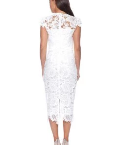 Romance Events Jolie Dusky White Lace Dress | ROM62 5 Romance Events Jolie Dusky White Lace Dress | ROM62