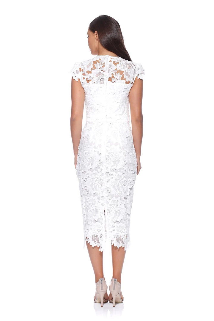 Romance Events Jolie Dusky White Lace Dress | ROM62 3 Romance Events Jolie Dusky White Lace Dress | ROM62