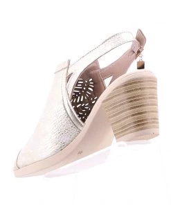 Nu By Neo Shoes Argos Leather Heels | Champagne