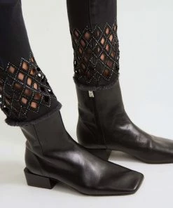 Joseph Ribkoff Jeans Diamond Crosshatch Jean | JR54