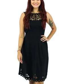 Joseph Ribkoff Black Lace Party Dress | Style 173314 Events