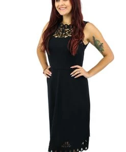 Joseph Ribkoff Black Lace Party Dress | Style 173314 Events