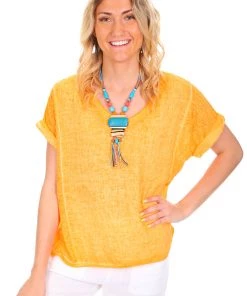 So French So Chic Linen Art Top | Arango | SF1 11 So French So Chic Linen Art Top | Arango | SF1