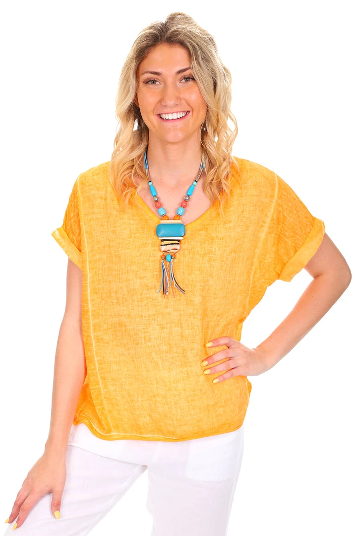 So French So Chic Linen Art Top | Arango | SF1 6 So French So Chic Linen Art Top | Arango | SF1