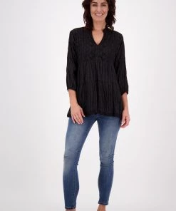 Lula Soul Clothing Lennox Tunic | Black | Ls35