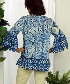 Lula Soul Tops Wesley Tunic Top | Indigo | LS5s