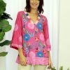 Lula Soul Zane Tunic Top | Pink | LS11s