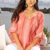 Lula Soul Alfie Top | Coral | LS17 Tops