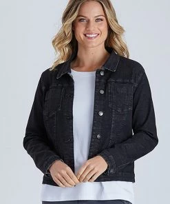 Threadz Reversible Animal Print Jacket | Black | TZ25 Jackets/Coats