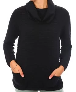 Maglia Knitwear/Jumpers Rib Trim Pullover | Black | MAG6