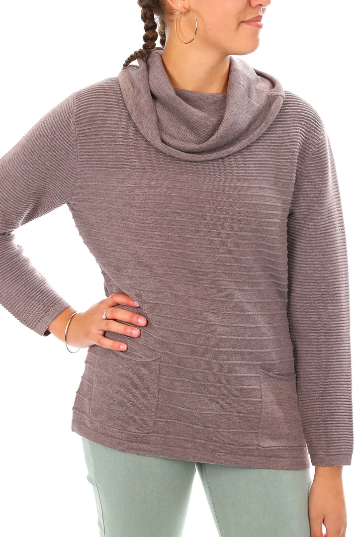 Maglia Rib Trim Pullover | Oak | MAG6 1 Maglia Rib Trim Pullover | Oak | MAG6