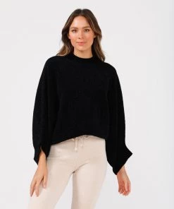Homelove Knitwear/Jumpers Elliot Slouch Knit | Black | HL1