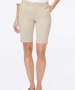 NYDJ Bermuda 11 Inch Shorts | Feather