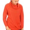 Maglia X Over Roll Neck Pull | Ginger | MAG5 Knitwear/Jumpers