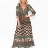 Escape By OQ Clothing Makena Maxi Dress | Print | EP9