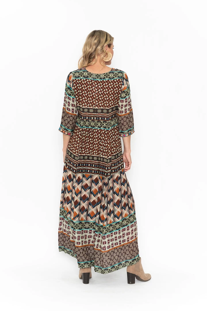 Escape By OQ Clothing Makena Maxi Dress | Print | EP9 3 Escape By OQ Clothing Makena Maxi Dress | Print | EP9