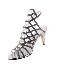 Martini Marco New Arrivals Laminato Itter Heels | Acciaio Black