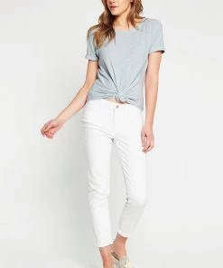 Mavi Emma Boyfriend Jeans - White Pants