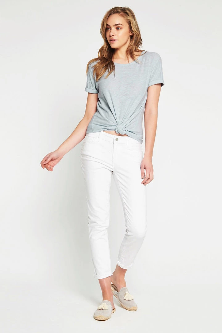 Mavi Emma Boyfriend Jeans - White Pants 2 Mavi Emma Boyfriend Jeans - White Pants