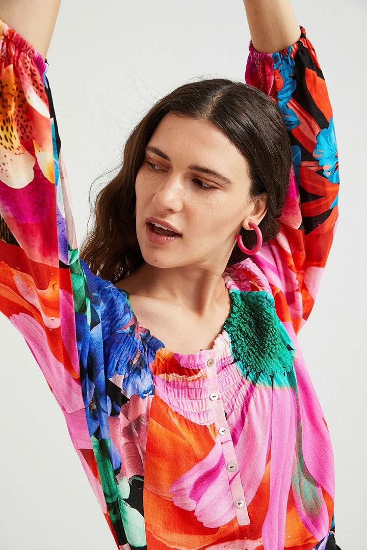 Desigual Clothing Tutti Frutti Blouse | DG41 2 Desigual Clothing Tutti Frutti Blouse | DG41