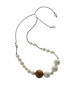 Blue Scarab Wooden Dreams Necklace Jewellery