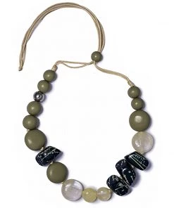 Blue Scarab Genesis Stone Splash Necklace Jewellery