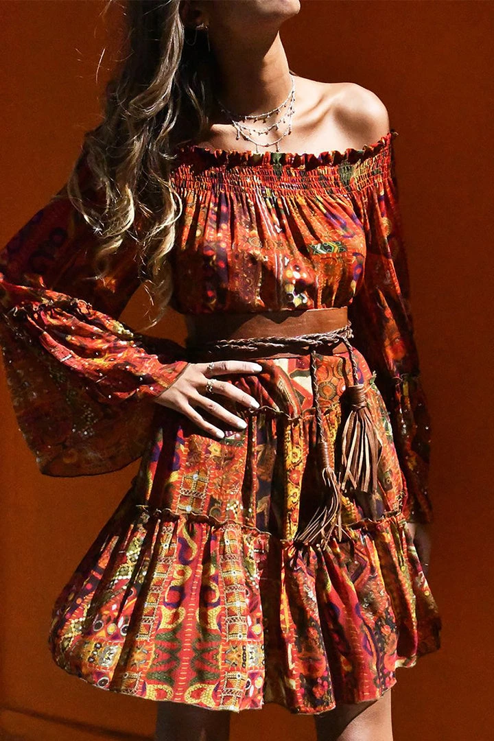 Miss June Magdalena Dress | Red | M24 1 Miss June Magdalena Dress | Red | M24