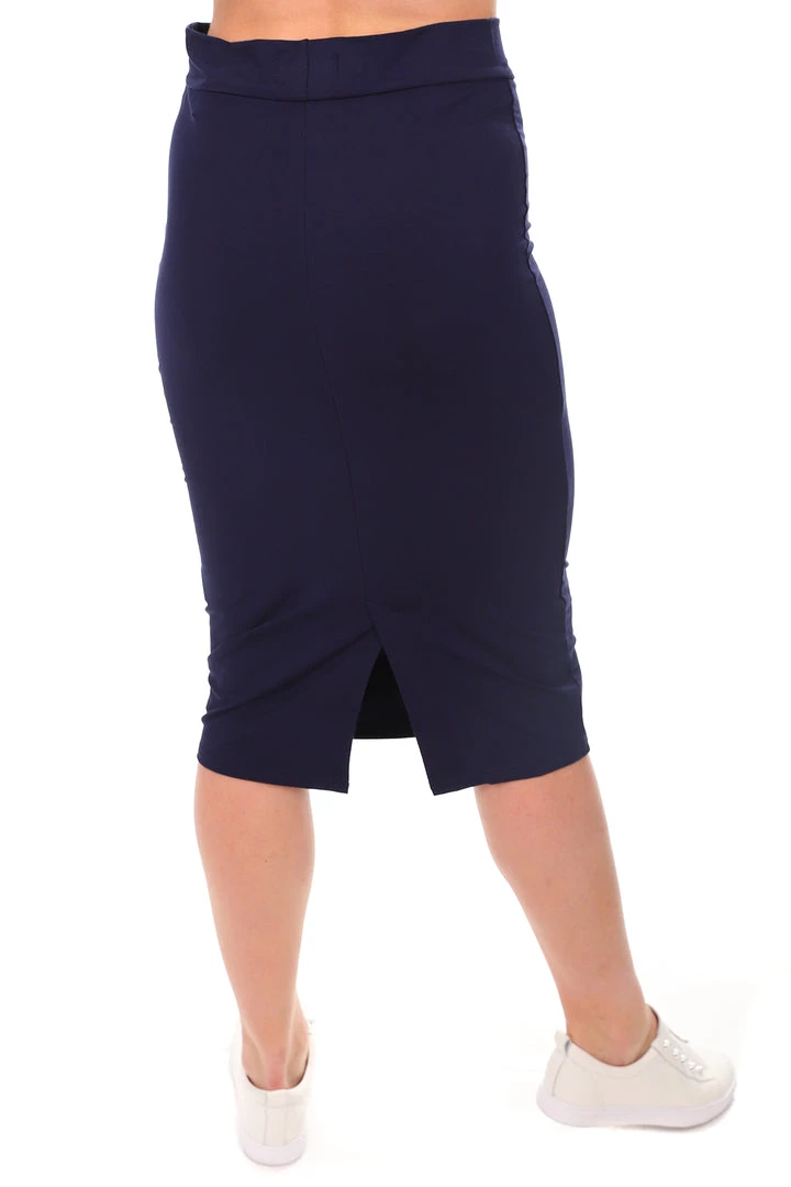 Skirts Bamboo Long Skirt | Navy 3 Skirts Bamboo Long Skirt | Navy