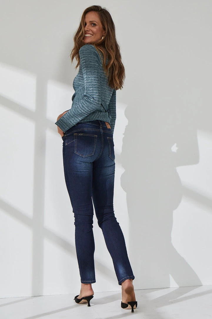 New London Clothing Raunds Uplift Jeans | Denim | NLJ9 1 New London Clothing Raunds Uplift Jeans | Denim | NLJ9