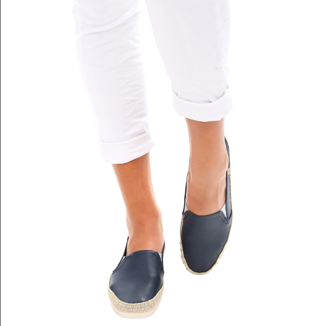 Verbenas Nuria Sofia Loafer - Navy Shoes 3 Verbenas Nuria Sofia Loafer - Navy Shoes